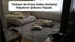 Türkiye' de Gurbetçi Vatandaşın Evine Hırsız Girdi