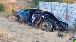 Gurbetçi Vatandaş 240 km/h Hızla Kaza Yaptı: 3 Ölü, 3 Yaralı.